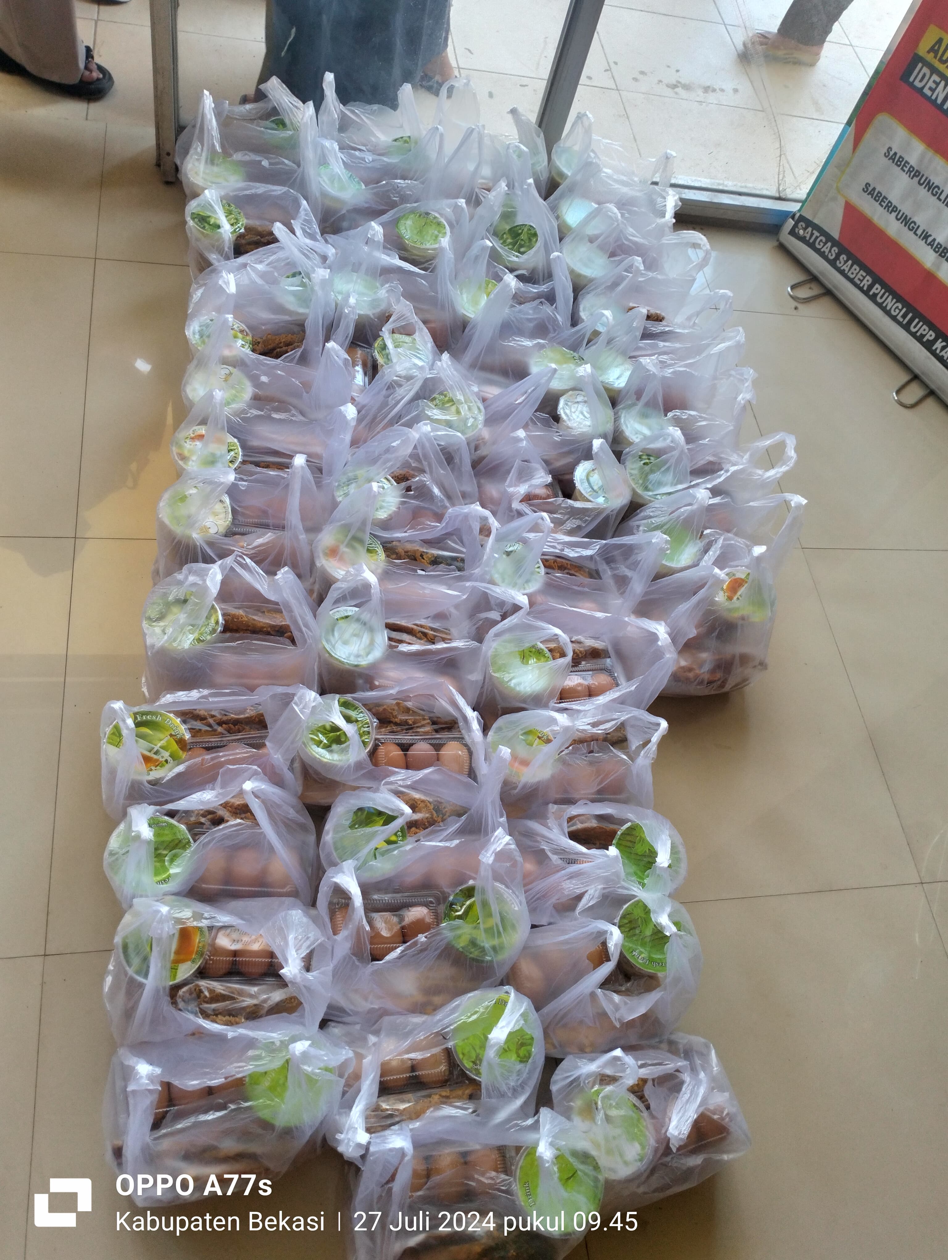 MONITORING CSR PROGRAM PEMBERIAN MAKANAN TAMBAHAN (PMT) DALAM UPAYA PENCEGAHAN DAN PERCEPATAN PENURUNAN STUNTING DI KAB. BEKASI. "NYAK BABE ASUH ANAK STUNTING"